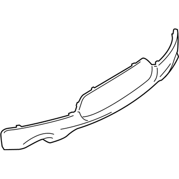 BMW 51-12-2-158-797 Trim, Diffuser Hp, Primed Top