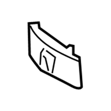 Nissan 84970-ZM70A ESCUTCHEON
