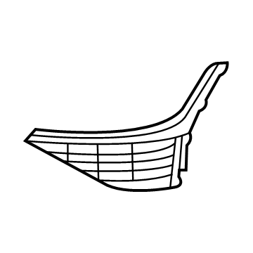 Hyundai 86563-J9NA0 COVER-FR BUMPER SIDE, LH