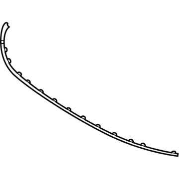 Hyundai 86587-J9NA0 MOULDING-FRONT BUMPER, CTR