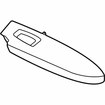 BMW 51-42-5-A6F-1C1 ARMREST REAR LEFT:514021