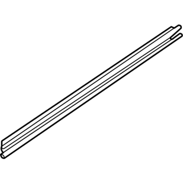 BMW 51-35-9-451-517 WINDOW CAVITY SEAL INNER REA