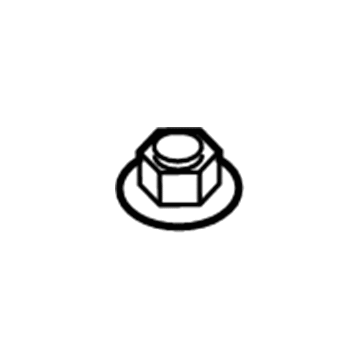 Ford -W709729-S442 Deflector Nut