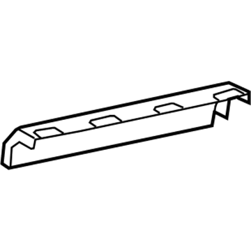 Lexus 55513-53020 Plate, Glove Compartment, No.2