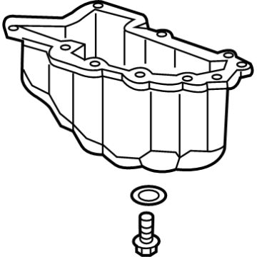 GM 12628375 Pan Asm-Lower Oil