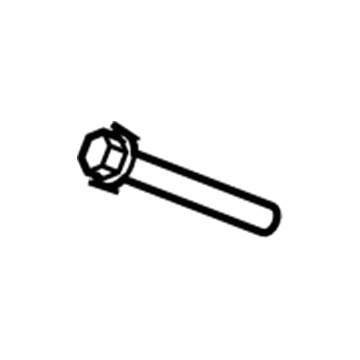 Mopar 6508844AA Bolt-HEXAGON FLANGE Head