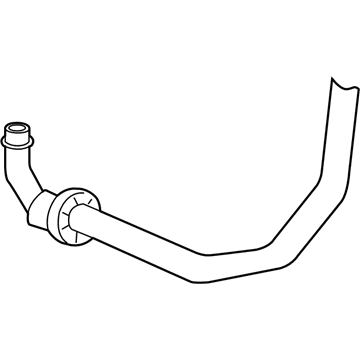 GM 15096854 Engine Oil Tank Outlet Hose Assembly