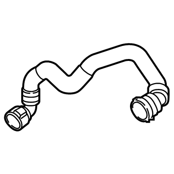 BMW 17-12-9-894-789 HOSE, REMOTE, COOLANT RADIAT