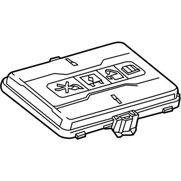 GM 84557340 Fuse Box Cover