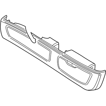 BMW 51-41-7-004-639 Cover With Hinged Compartments Left