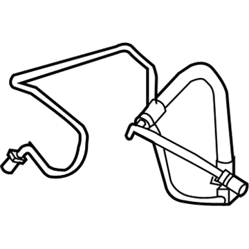 BMW 37-13-6-753-041 Pressure Line, Motor