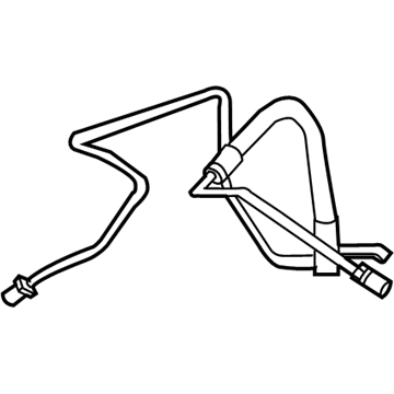 BMW 37-13-6-753-042 Pressure Line, Motor