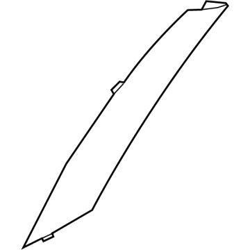 Mopar 7SB88U00AA MOLDING-A PILLAR