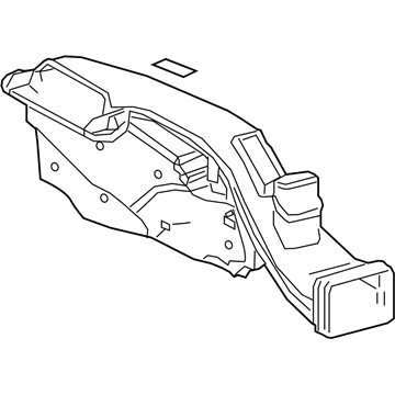 Lexus 17750-F0010 Inlet Assembly, Air CLEA