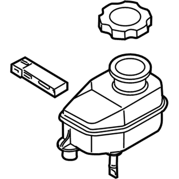 Kia 585292F200 Reservoir-Master Cylinder