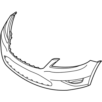 Ford AG1Z-17D957-AAPTM Bumper Cover