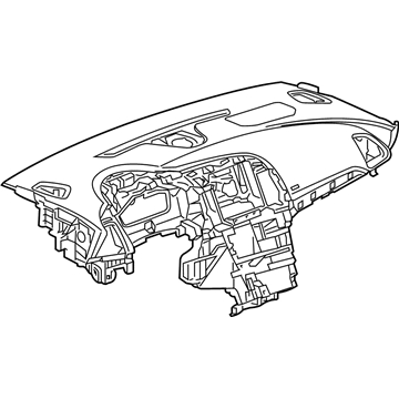 GM 13493529 Instrument Panel