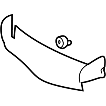 Toyota 71867-0E070-A0 Front Shield