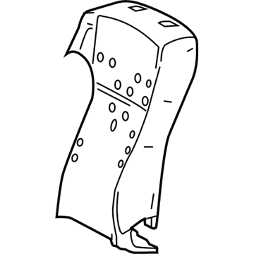 Toyota 71551-0E090 Seat Back Pad