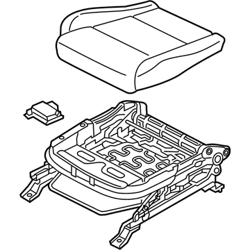 Kia 88200D92212AE Cushion Assembly-Front Seat