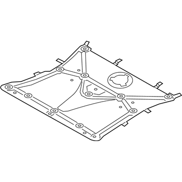 BMW 31-10-6-878-581 STRUCTURAL REINFORCEMENT PAN
