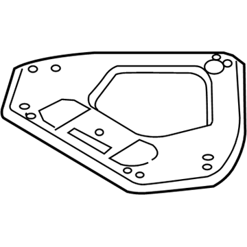 BMW 51-71-7-016-939 Reinforcement Plate