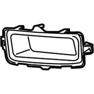 GM 22944877 Fog Lamp Bezel