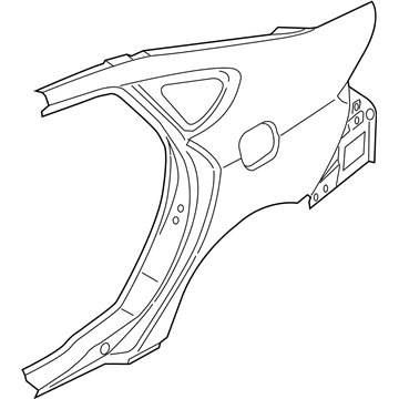 Ford DP5Z-5427840-A Quarter Panel
