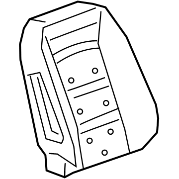 GM 84212774 Seat Back Pad