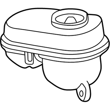 GM 18029861 Reservoir Kit, Brake Master Cylinder (W/Grommet)
