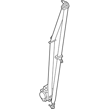 Ford KT1Z-17611B08-AA Lap & Shoulder Belt
