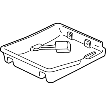 Toyota 72927-42010-B0 Frame Cover
