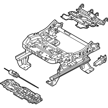 Ford LX6Z-9961711-E TRACK ASY - SEAT