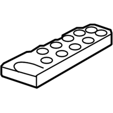 Toyota 82741-0C021 Relay & Fuse Plate