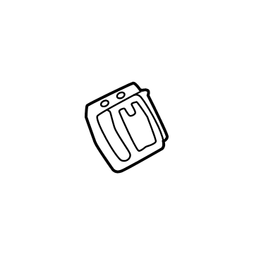 BMW 51-44-7-352-445 SUPPORT COAT HOOK