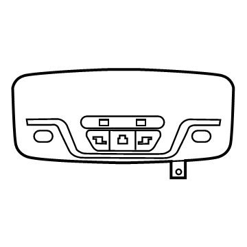 BMW 63-31-5-A3D-E34 INTERIOR READING LIGHT LED R