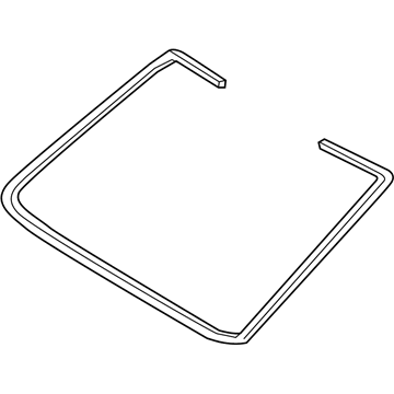 Toyota 56117-21030 Windshield Dam
