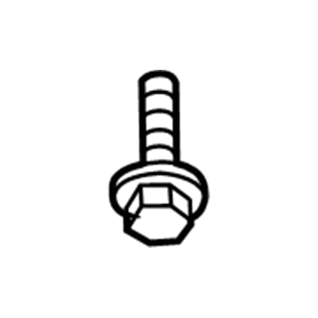 Ford -W503924-S424 Bumper Cover Bolt