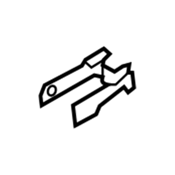 Nissan 87508-3TA0A Cover-Seat Inner RH Rear