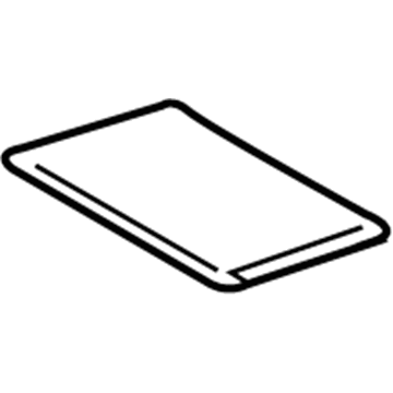 Lexus 58916-53020 Mat, Box Bottom