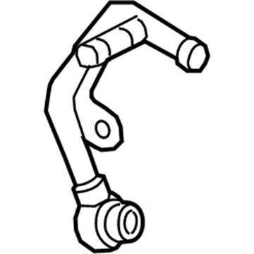 BMW 11-53-7-848-375 Coolant Pipe, Return From Turbocharger