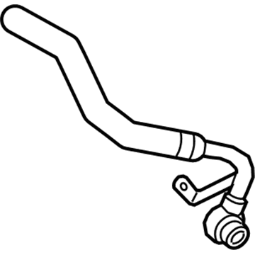 BMW 11-53-7-848-376 Line Fuel Return Exhaust Turbocharger