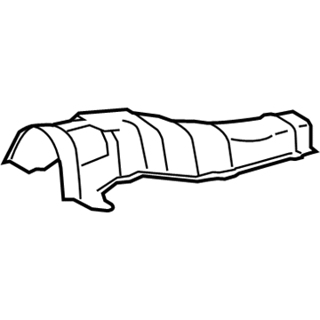 Toyota 58153-12181 Heat Shield