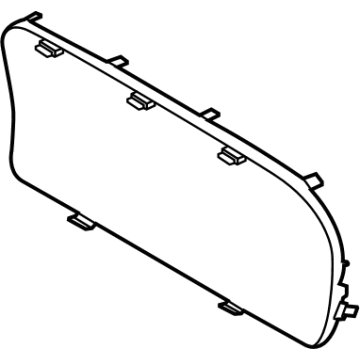 Kia 94360P2000 Lens-Front Acryl