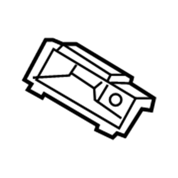 Hyundai 84742-2M000-VM5 Tray Assembly-Center Facia Lower
