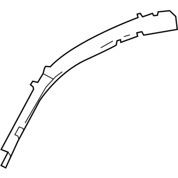 Infiniti 76314-5CA0A Reinforce-Roof Side Rail, Outer RH