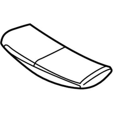 BMW 52-10-8-226-419 Thigh Support Upholstery