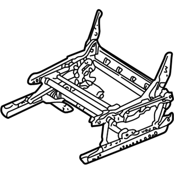 BMW 52-10-8-242-811 Seat Mechanism Left