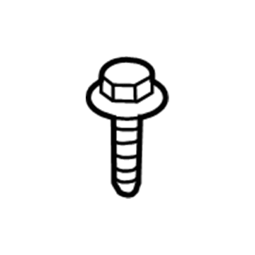 Ford -W505285-S424 Seat Belt Assembly Screw