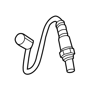 Nissan 226A0-9BF0B Heated Oxygen Sensor, Rear